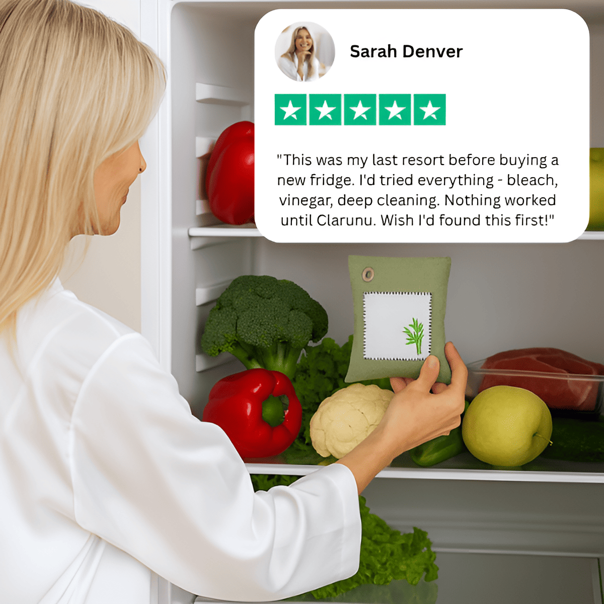 Eliminate Fridge Odors Naturally With Clarunu