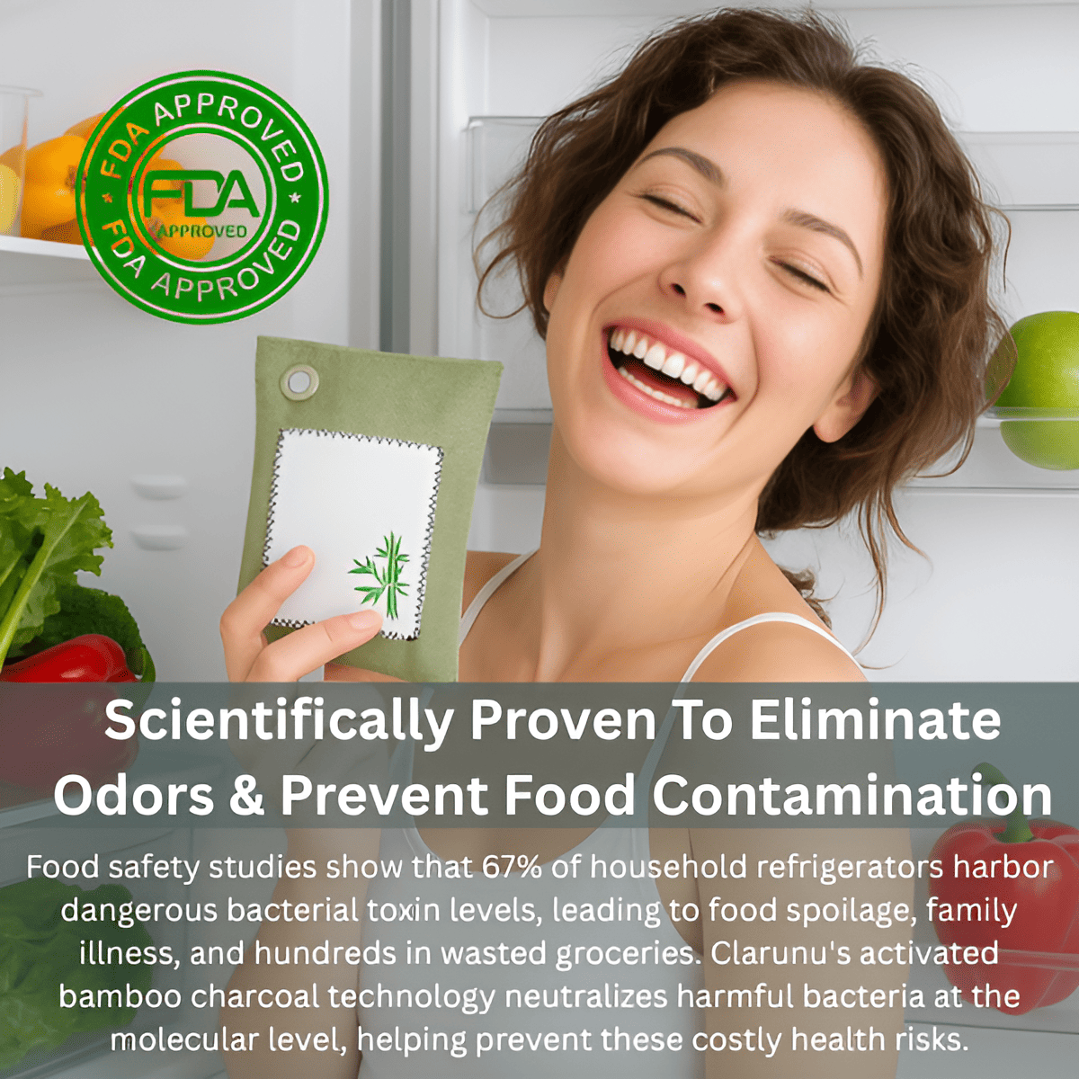 Eliminate Fridge Odors Naturally With Clarunu